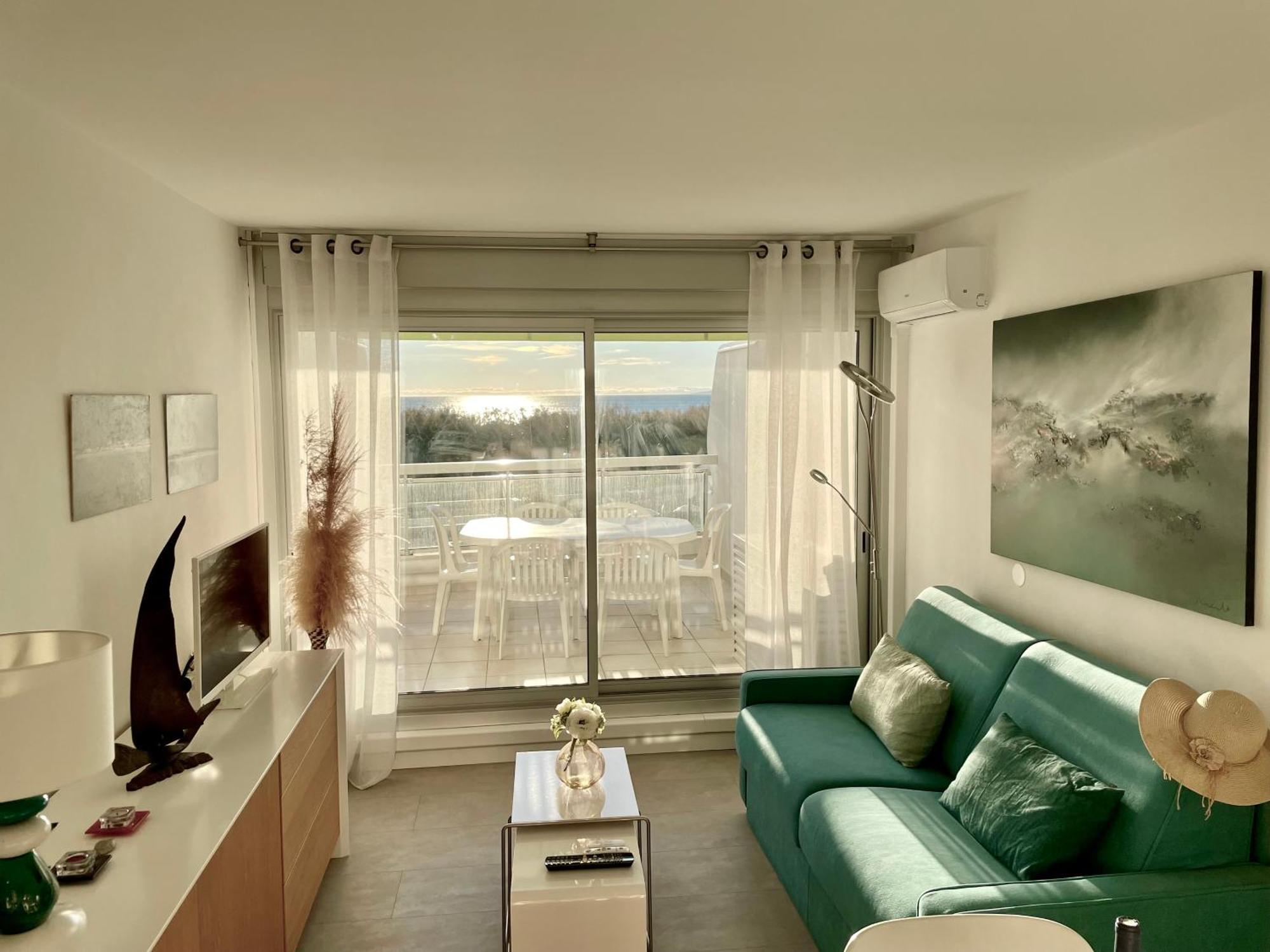 Pgh N25 - Vue Mer, Premiere Ligne & Parking Prive La Grande-Motte Exterior photo